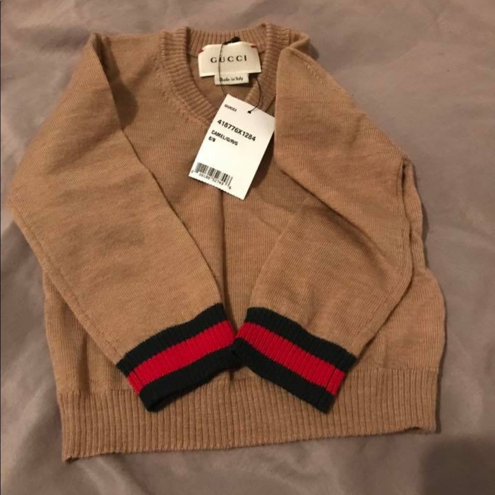 Authentic Gucci sweater 6/9 months